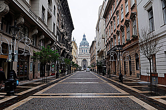 步行街,布达佩斯,匈牙利
