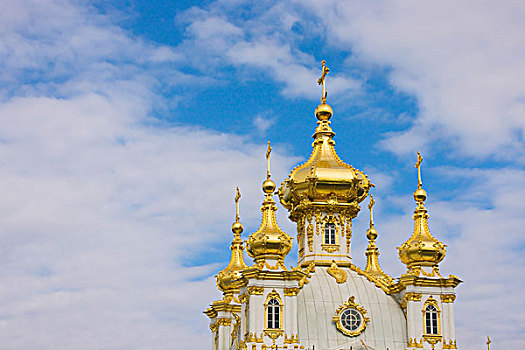 彼得夏宫,宫殿,圣彼得堡,俄罗斯