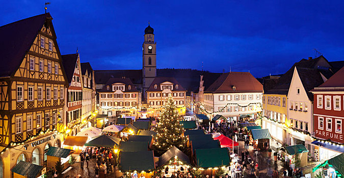 圣诞节,坏,地区,巴登符腾堡,德国