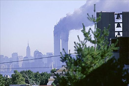 世贸中心,恐怖袭击,911事件,2001年,纽约,美国