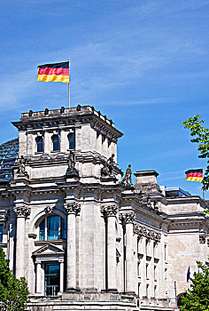 德国国会大厦,建筑,座椅,德国,德国联邦议院,议会,后视图,柏林,欧洲