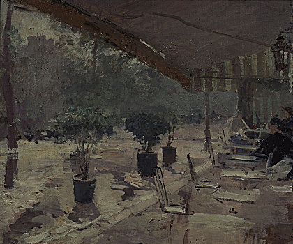 巴黎,19世纪90年代,艺术家