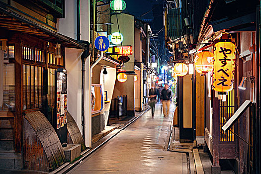 京都,日本,五月,街道,夜景,首都,一个,岁月,名字,城市,神祠