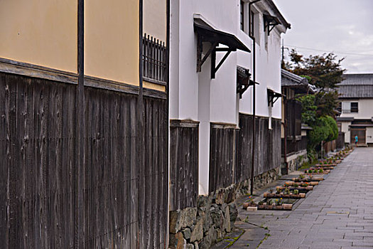 街道,风景,日本