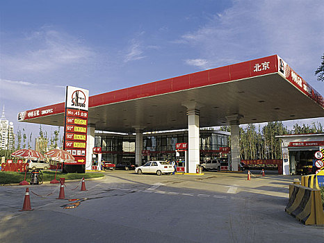 北京中国石化加油站