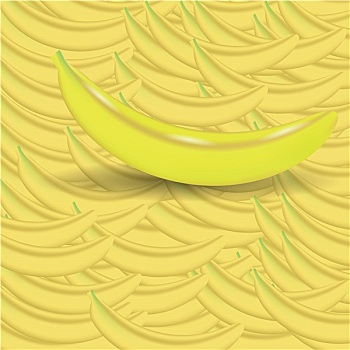 香蕉,背景