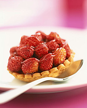 野草莓,果料小馅饼