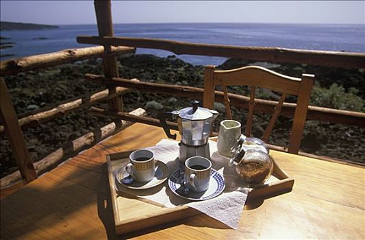 咖啡,餐馆,加纳利群岛,西班牙
