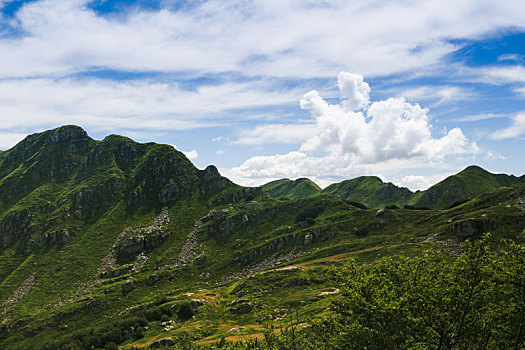 山,意大利,山脉