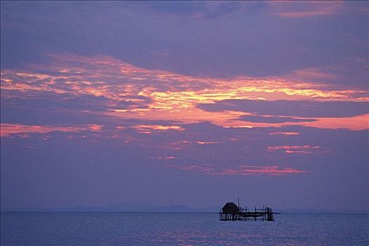 印度尼西亚,岛屿,捕鱼