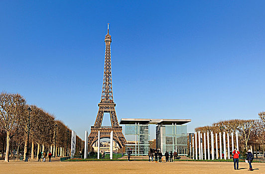 法国,巴黎,埃菲尔铁塔,自由,墙壁