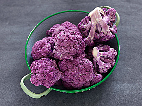 紫色,花椰菜