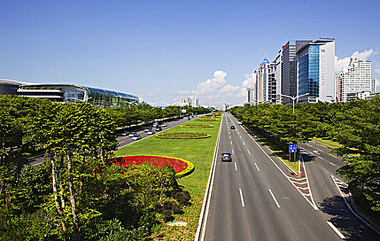 深圳南大道街景