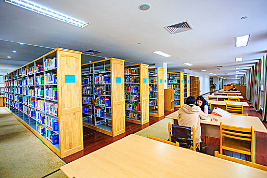 图书馆,书架,室内,书