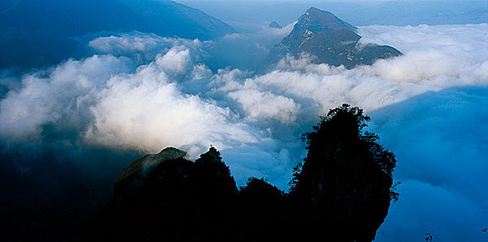 三峡大面山风景