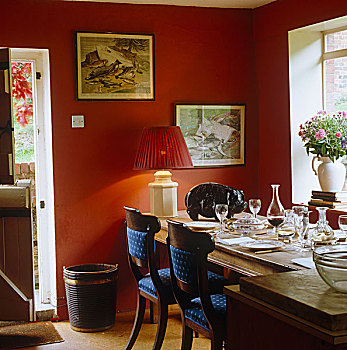桌子,红色,餐厅,亲昵,食物,大理石,猪