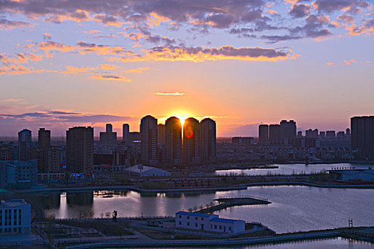 大庆城市夜景