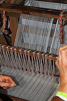 夏布生产制作,纺织,织布