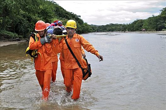 灾难,预防,训练,飓风,区域,疏散,受伤,尼加拉瓜,中美洲