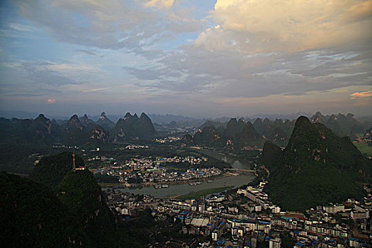 桂林阳朔全景