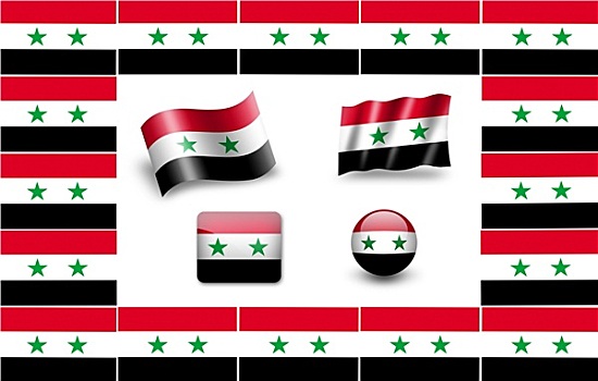旗帜,叙利亚,象征