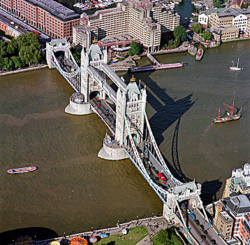塔桥,伦敦,艺术家,未知