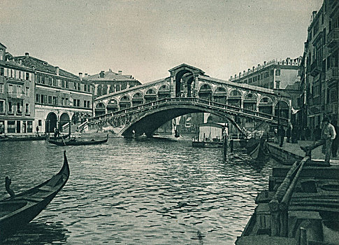 雷雅托桥,威尼斯,意大利,艺术家