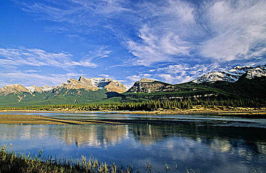 北方,萨斯喀彻温,河,保护区,艾伯塔省,加拿大