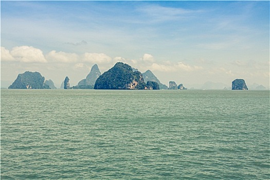 落基山,海中,普吉岛,泰国