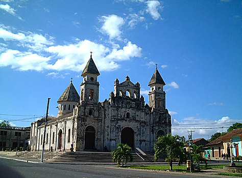 教堂,格拉纳达,尼加拉瓜