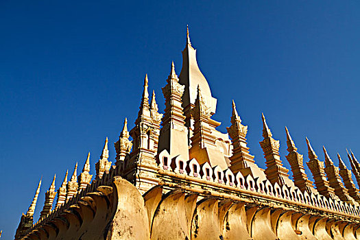 庙宇,万象,老挝,亚洲