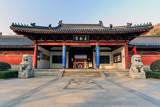 南京天妃宫中式寺庙建筑