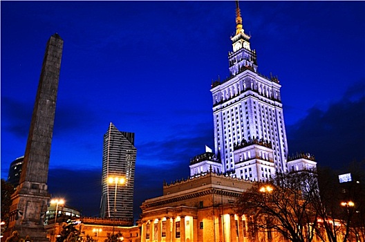 宫殿,文化,科学,华沙,波兰