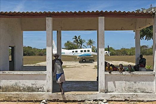 机场,艾博岛,岛屿,莫桑比克,非洲