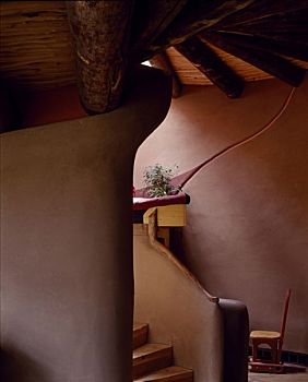 鹦鹉螺,房子,楼梯井