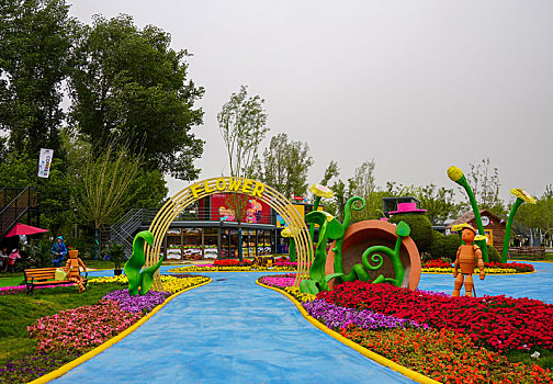 北京世园会园林盆景