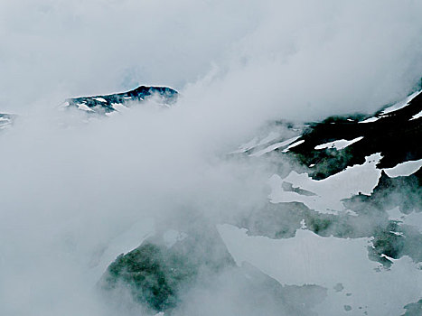 高山景色,雾