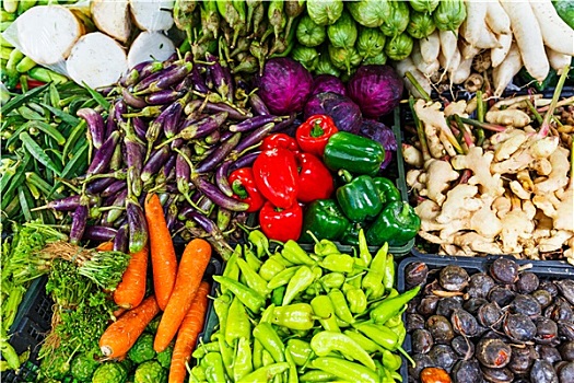蔬菜,水果,市场