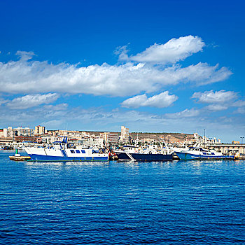港口,码头,阿利坎特,巴伦西亚省,西班牙
