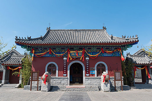 山东日照东夷小镇寺庙