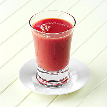玻璃杯,番茄汁