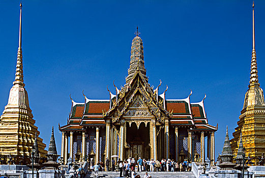 泰国,曼谷,寺院,皇家,祠庙