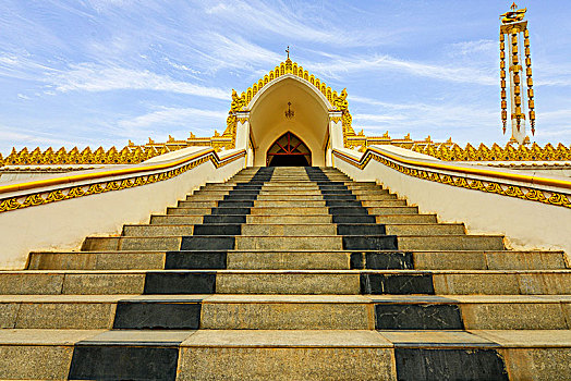 河南洛阳白马寺缅甸园建筑景观