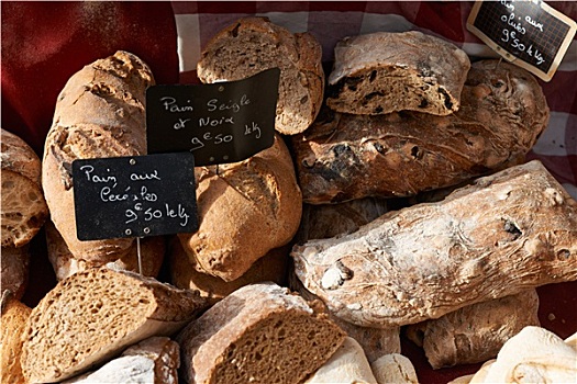 传统,普罗旺斯,面包