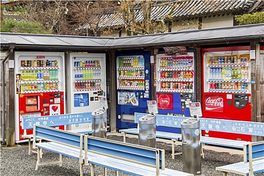 自动售货机,日本