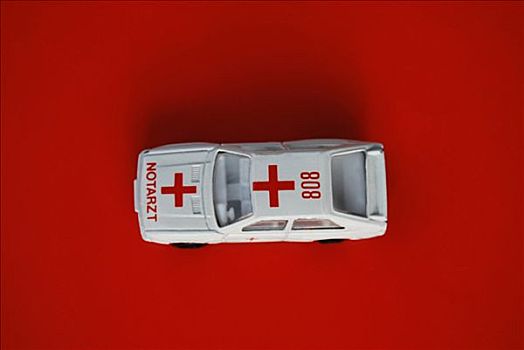 汽车模型,紧急,外科,救护车,红十字