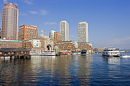 码头,水岸,波士顿,马萨诸塞,新英格兰,美国