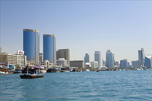 迪拜河,迪拜,阿联酋,中东