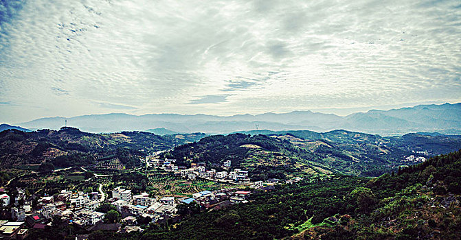 湖南邵阳新宁清江桥脐橙基地小镇