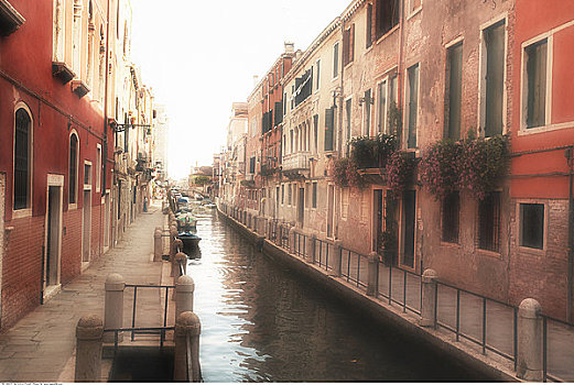 小,运河,威尼斯,意大利